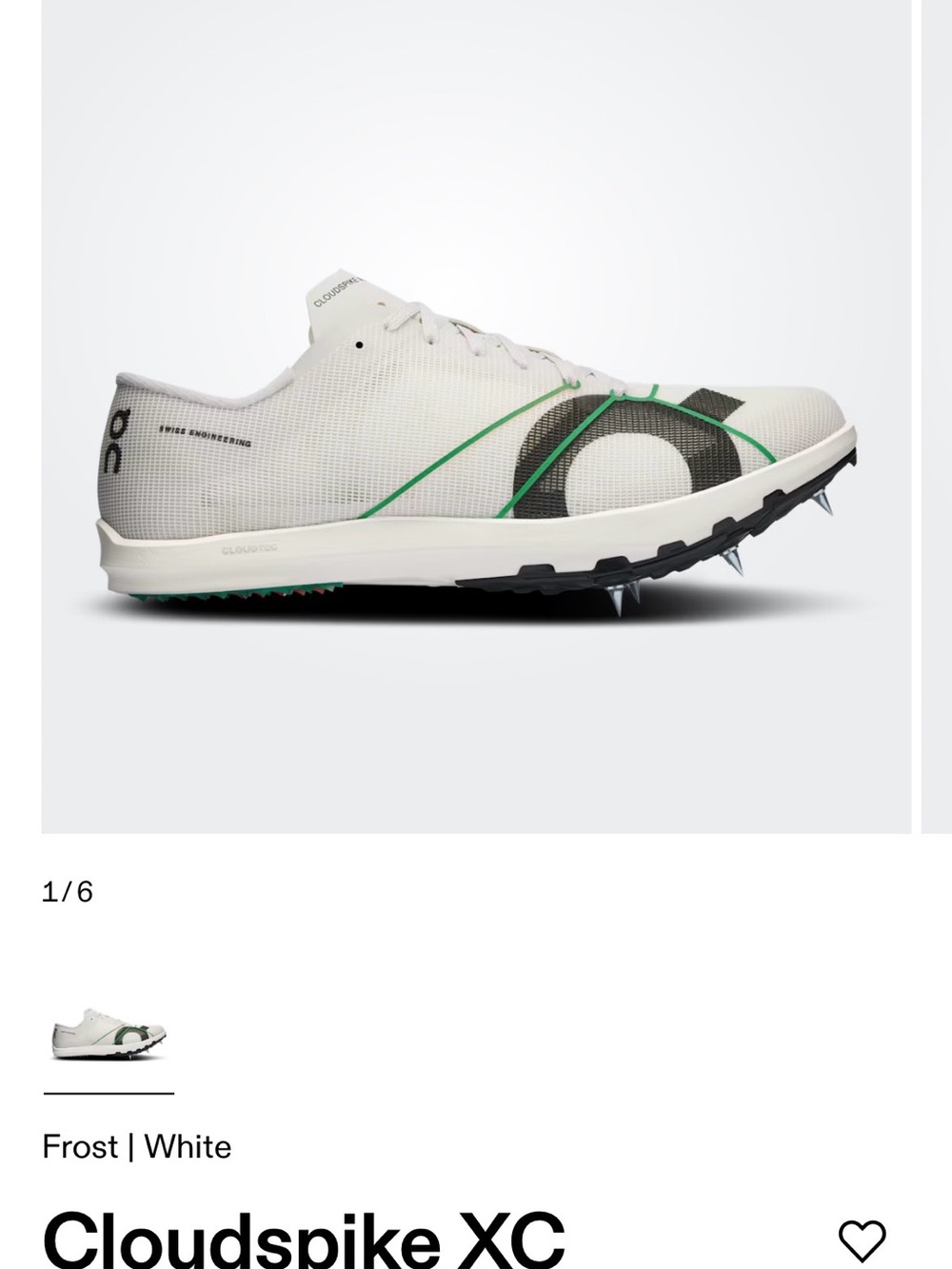 NEW On Running Cloudspike XC Women’s Track shoes